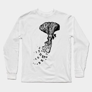 Orca Flipper Bones Long Sleeve T-Shirt